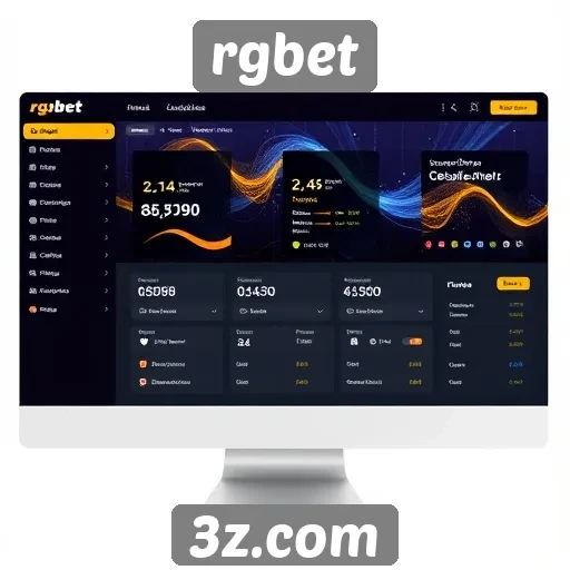 Interface do usuário do site rgbet e experiências de navegação